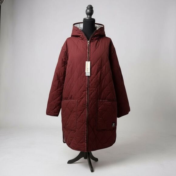 Other - WE-AR4 Marroon Men’s Coat Large | 23″ Pit to Pit • 34″ Length • NWT